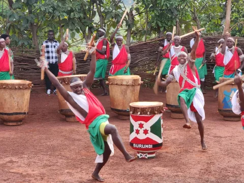 Gishora UNESCO cultural drum tour, Burundi