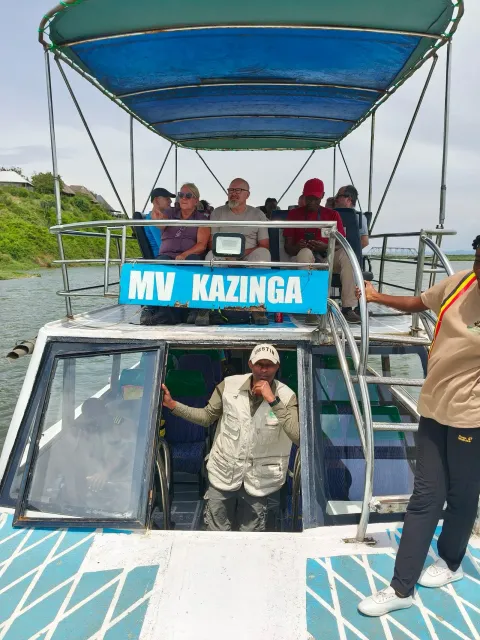 Kazinga Channel boat safari, Uganda